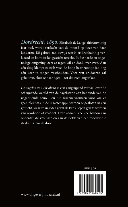 Achterkant van De engelen van Elisabeth