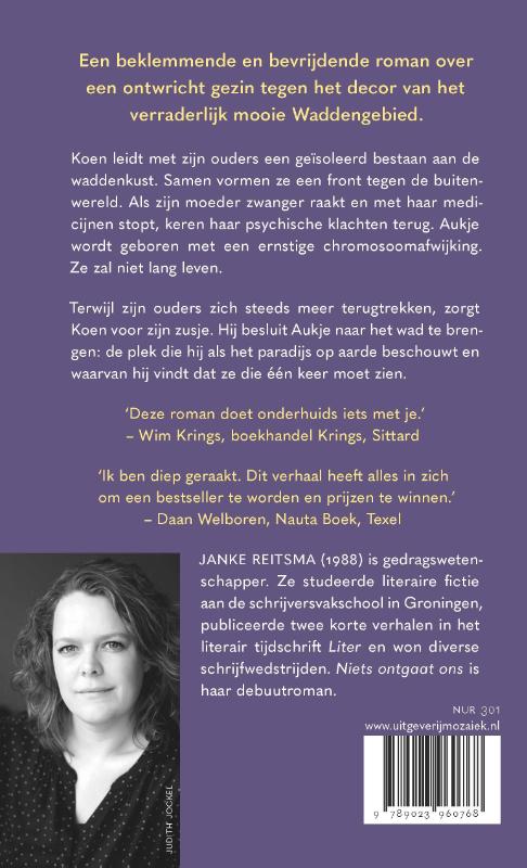 Achterkant van Niets ontgaat ons
