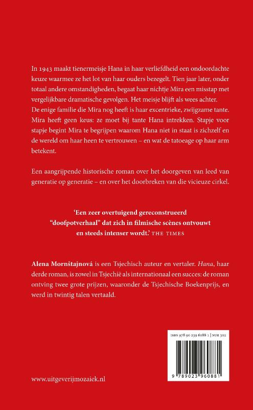 Achterkant van Hana