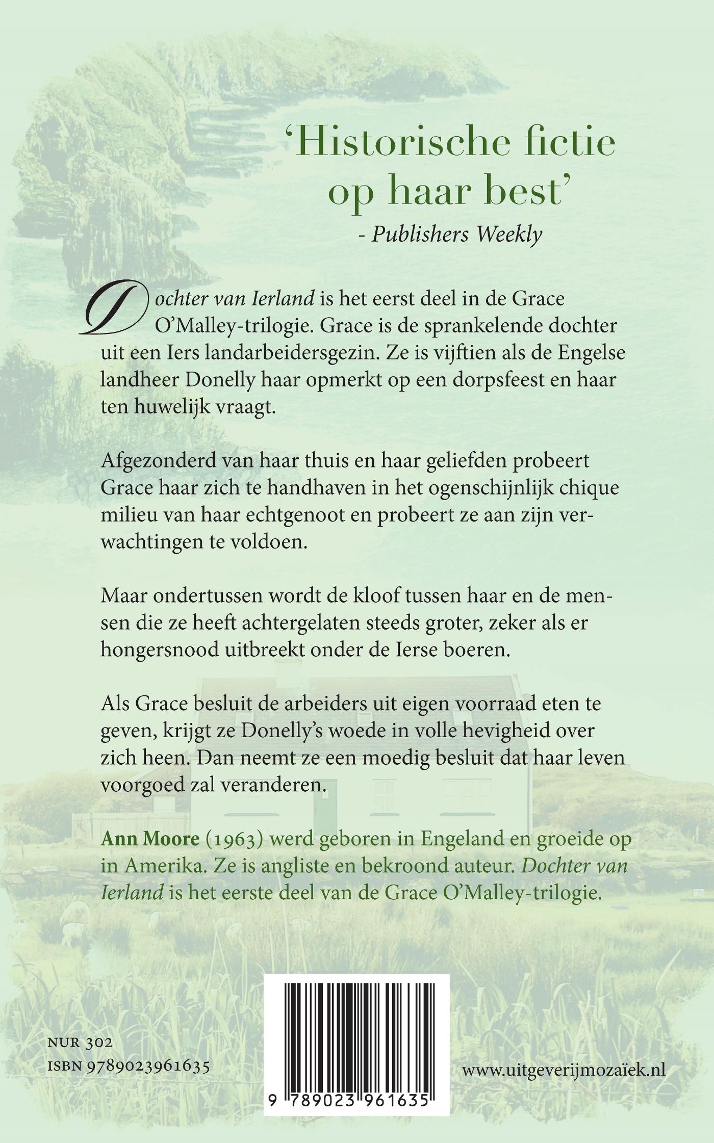 Achterkant van Dochter van Ierland
