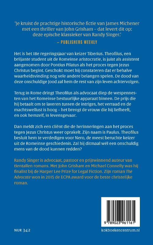 Achterkant van Theofilus
