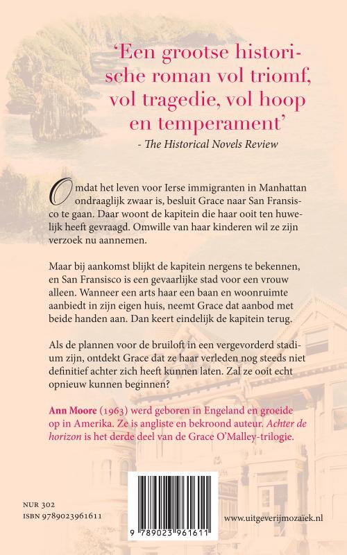 Achterkant van Achter de horizon