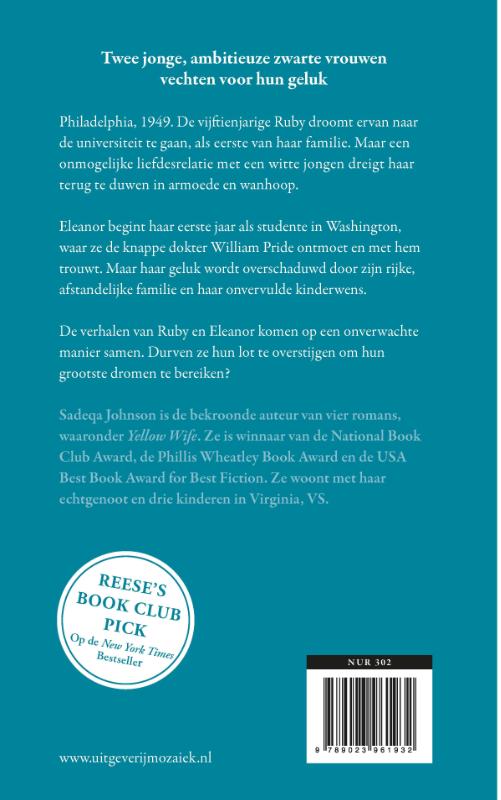 Achterkant van De droom die we delen
