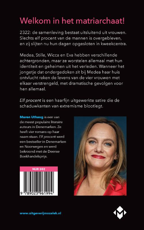 Achterkant van Elf procent