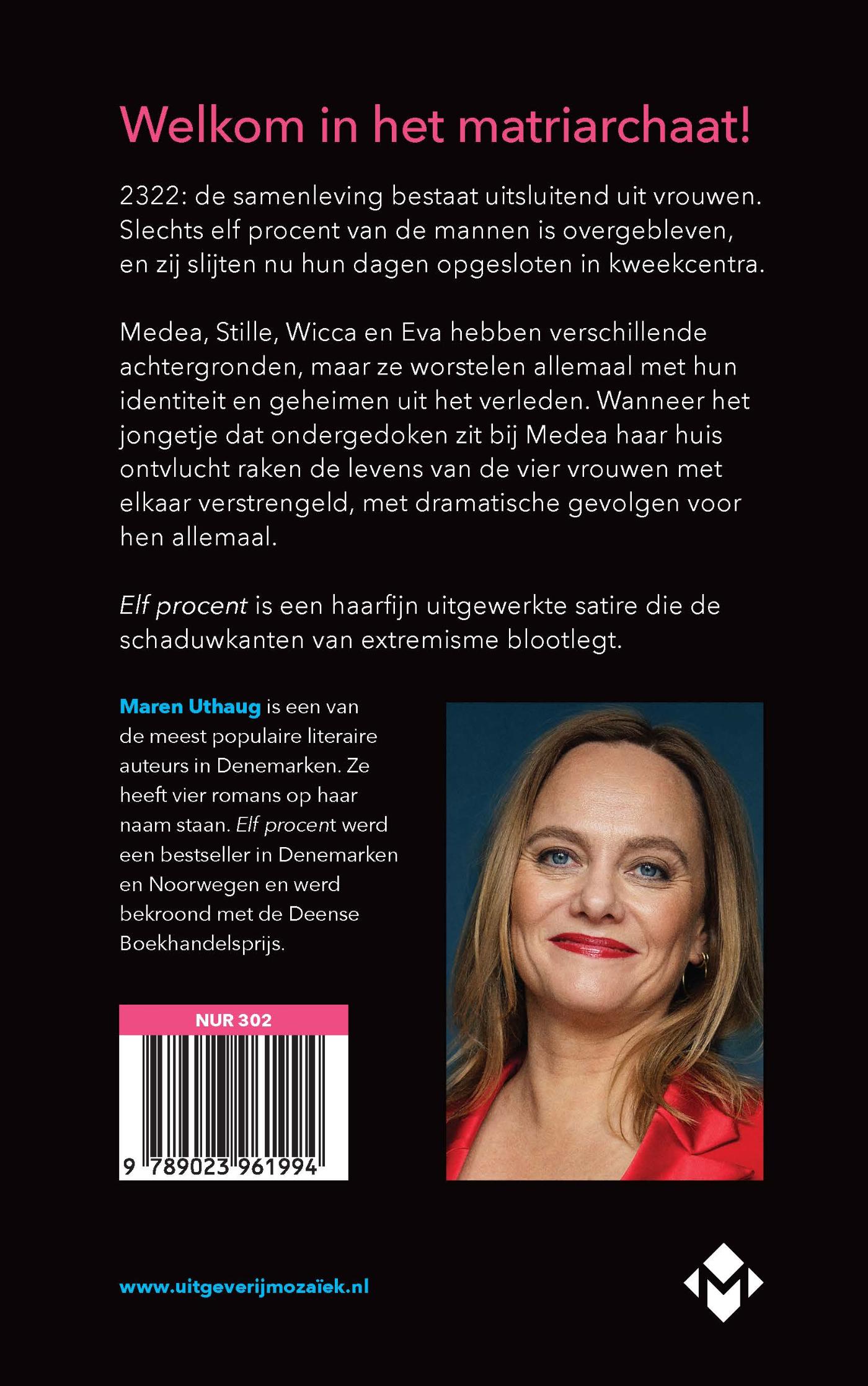 Achterkant van Elf procent