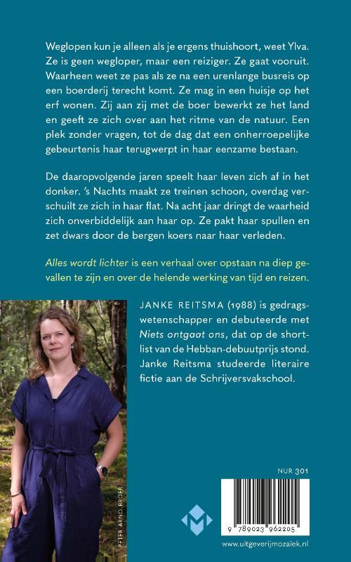 Achterkant van Alles wordt lichter