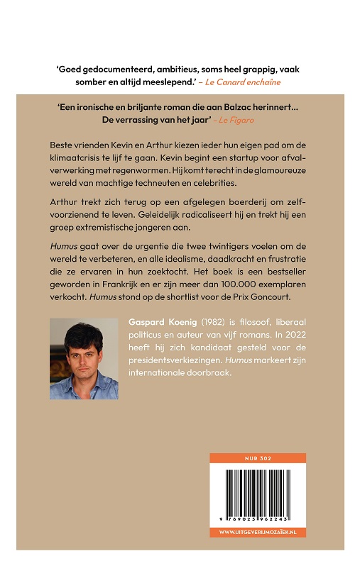 Achterkant van Humus