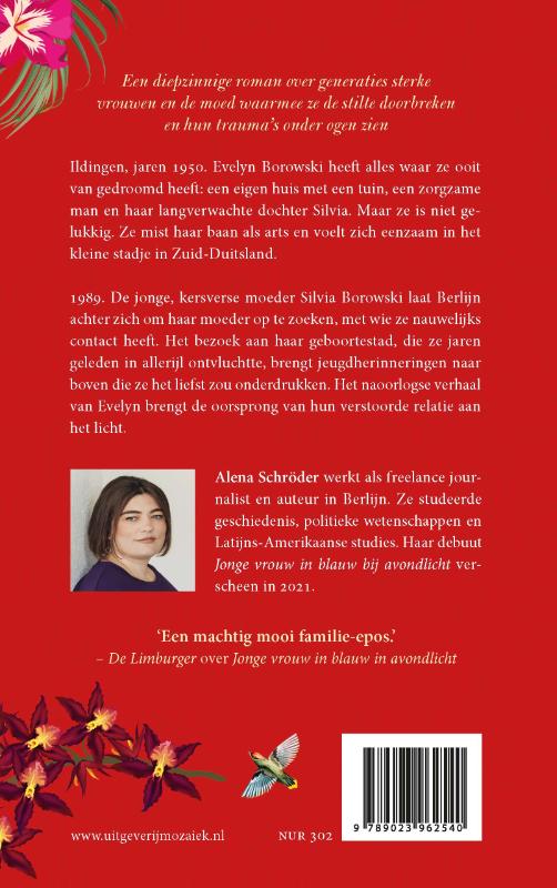 Achterkant van Bij jullie is het altijd zo ontzettend stil