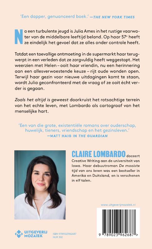Achterkant van Zoals het altijd is geweest