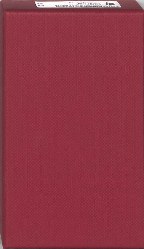 Achterkant van Liedboek voor kerken gr edelskai kleursn zwart