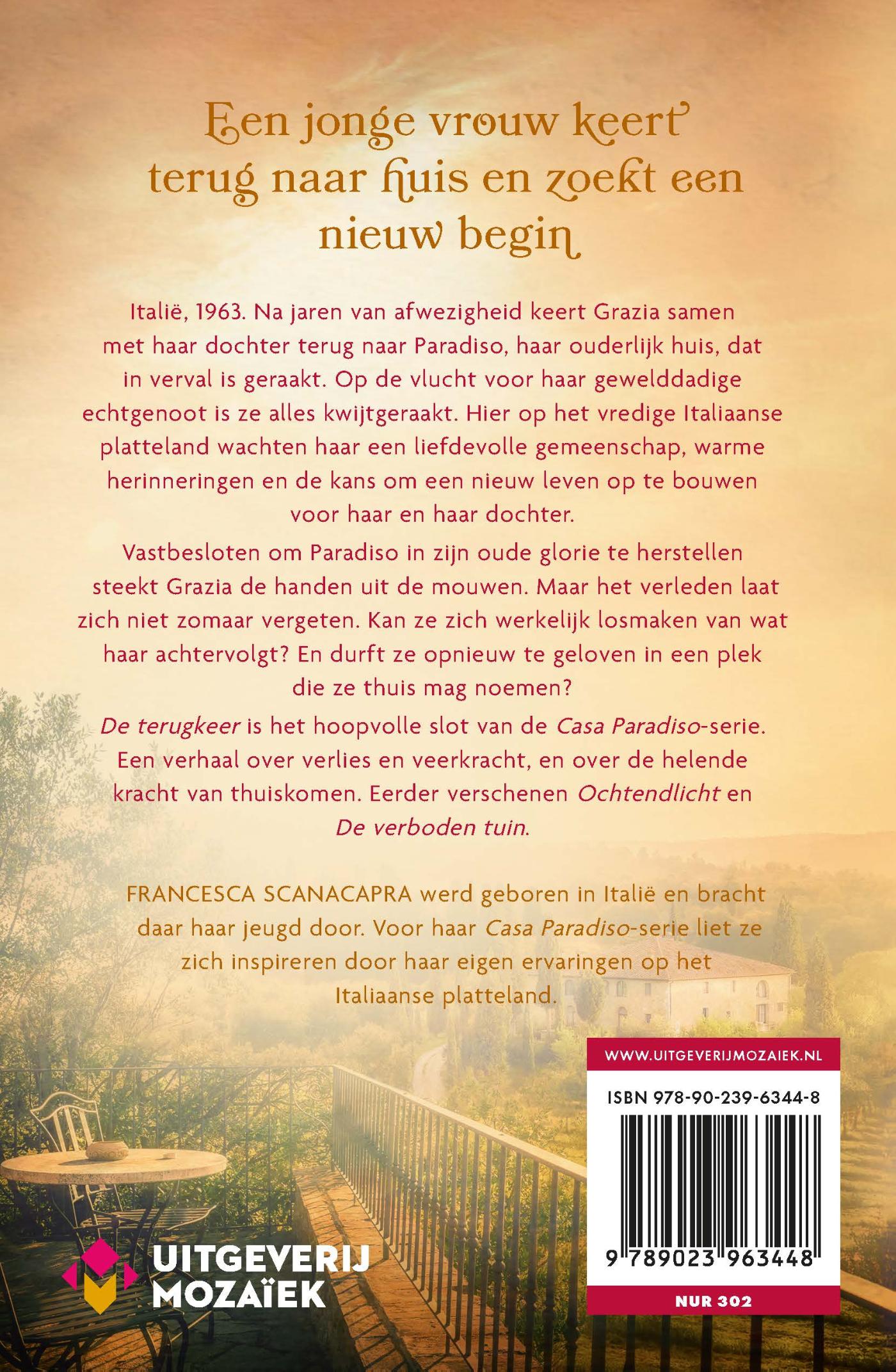 Achterkant van De terugkeer