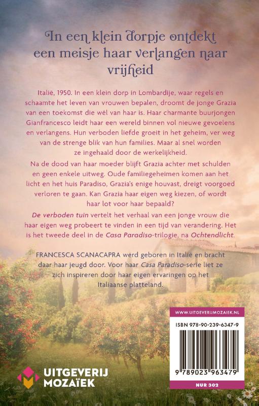 Achterkant van De verboden tuin