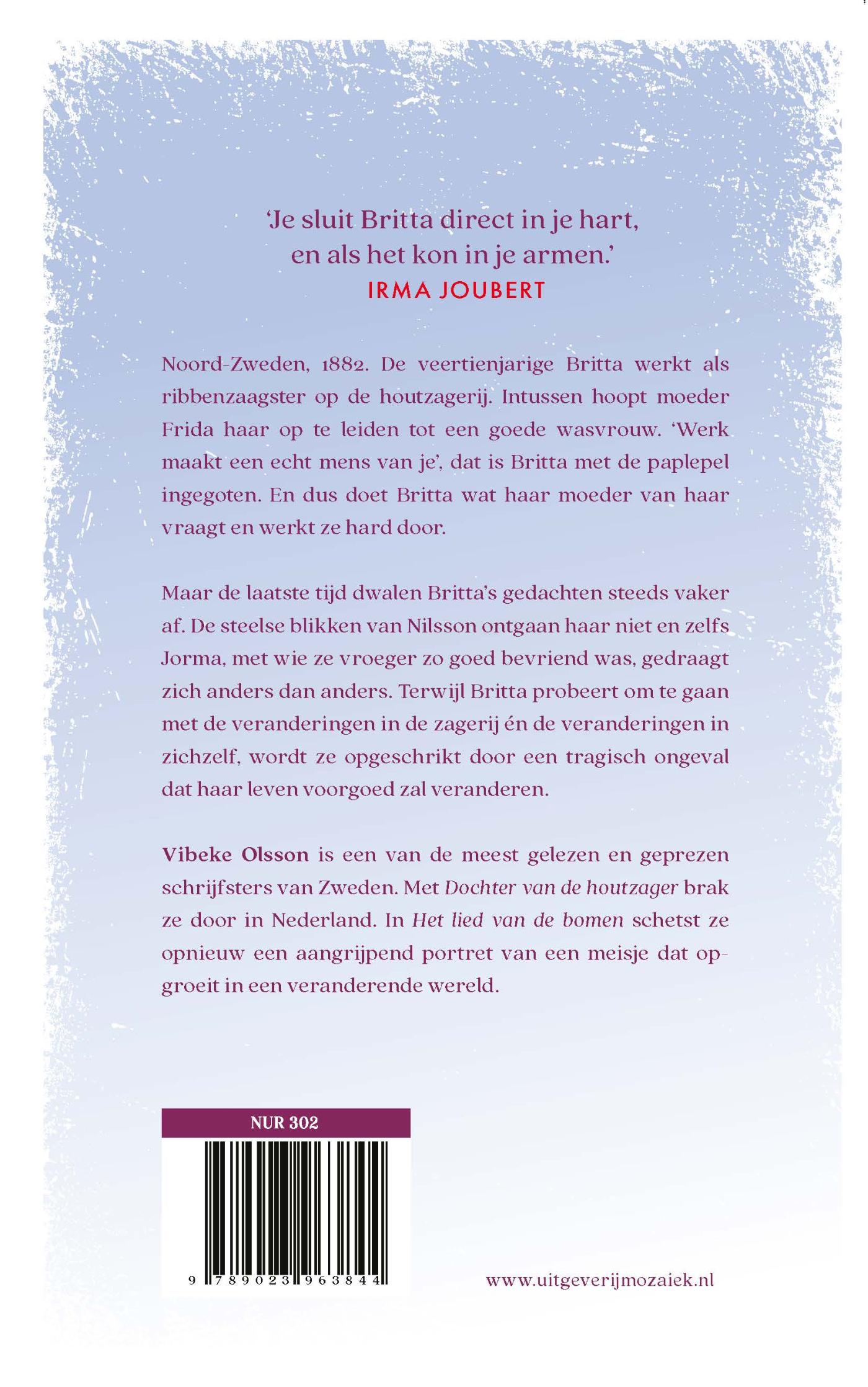 Achterkant van Het lied van de bomen
