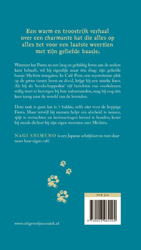 Achterkant van Het kattencafé aan het einde van de wereld