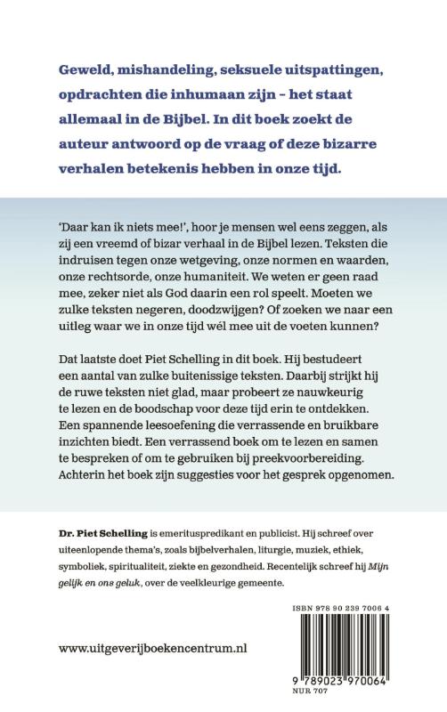 Achterkant van Vreemd en bizar
