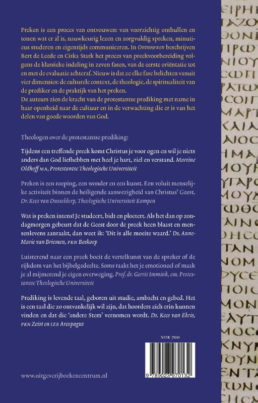 Achterkant van Ontvouwen