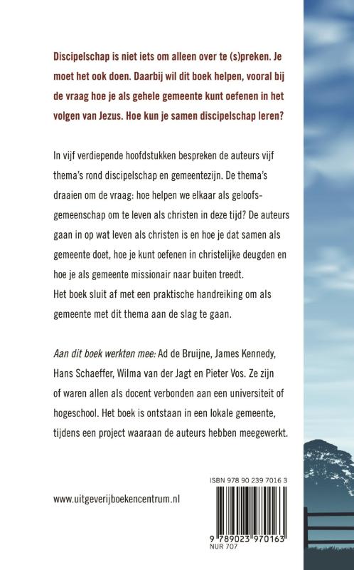 Achterkant van Oefenen in discipelschap