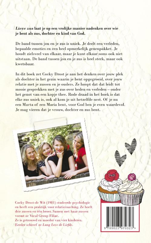 Achterkant van Lieve zus