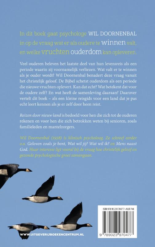 Achterkant van Reizen door nieuw land