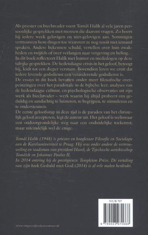 Achterkant van De nacht van de biechtvader
