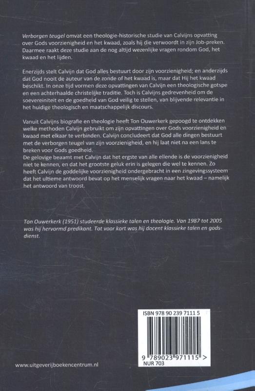 Achterkant van Verborgen teugel