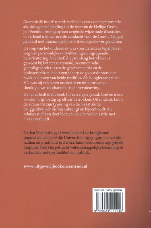 Achterkant van De kracht die hemel en aarde verbindt