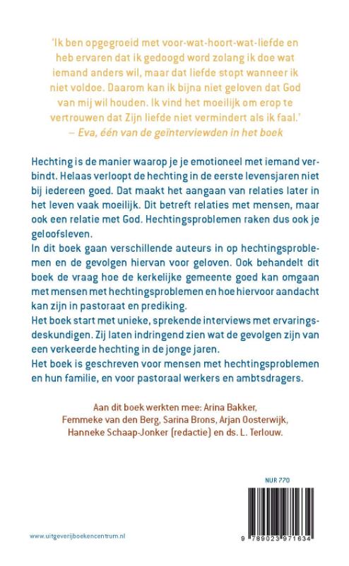 Achterkant van Breekbaar verbonden
