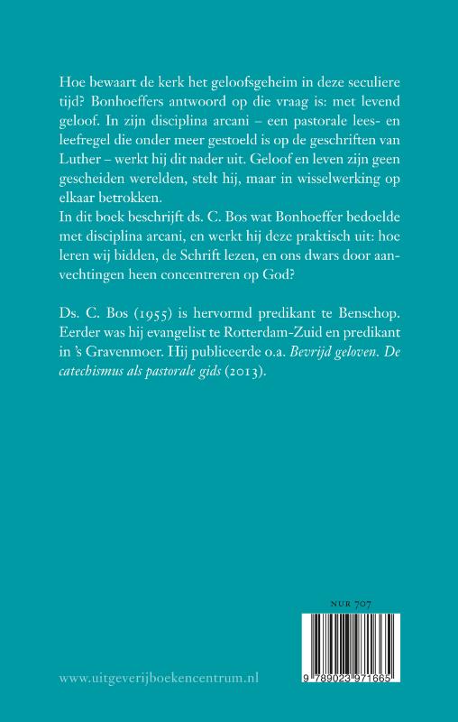 Achterkant van Levend geloven
