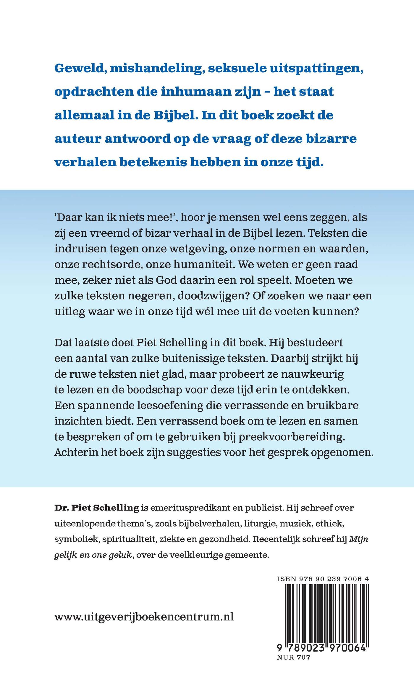 Achterkant van Vreemd en bizar