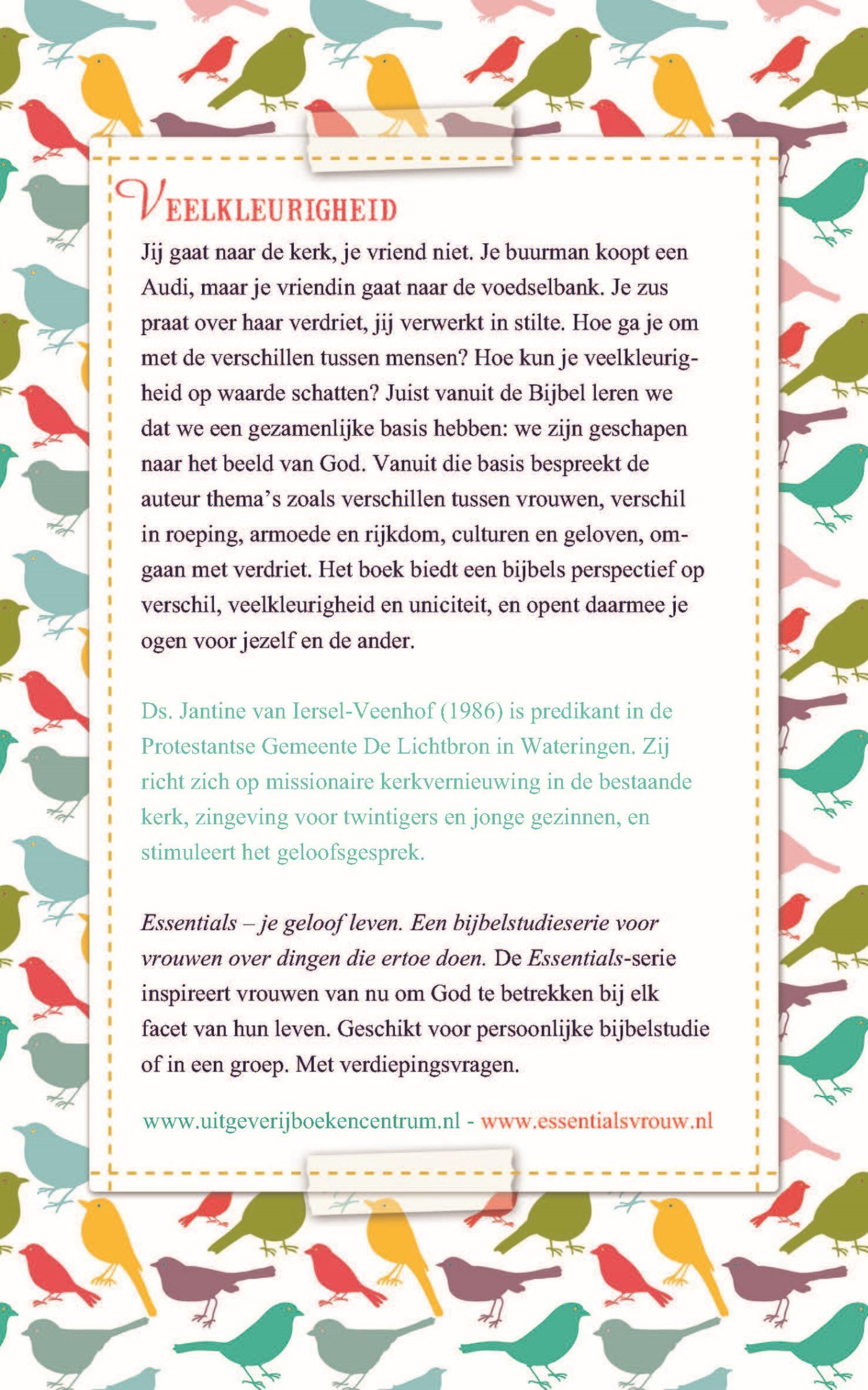 Achterkant van Veelkleurigheid
