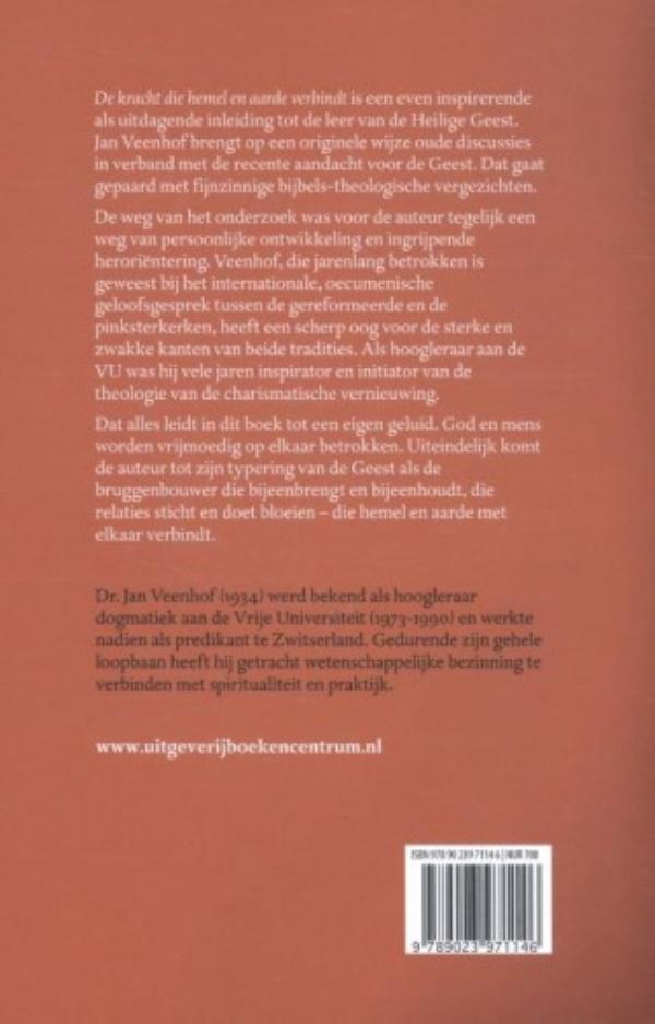 Achterkant van De kracht die hemel en aarde verbindt