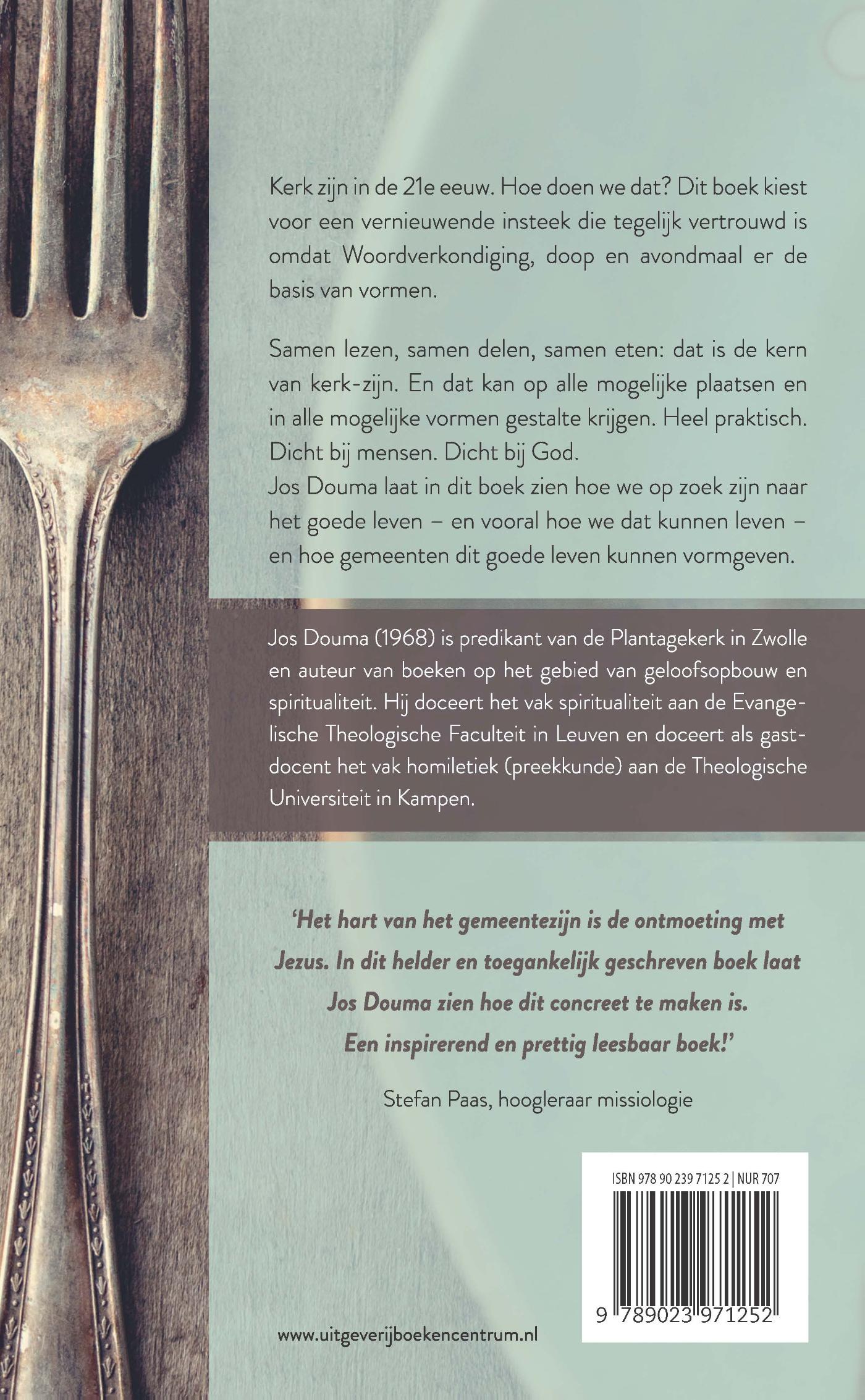 Achterkant van Verlangen naar het goede leven