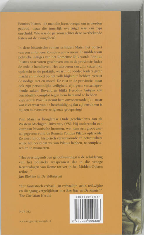 Achterkant van Pontius Pilatus