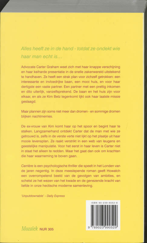 Achterkant van Carriere