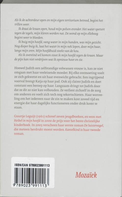 Achterkant van Kantelkind