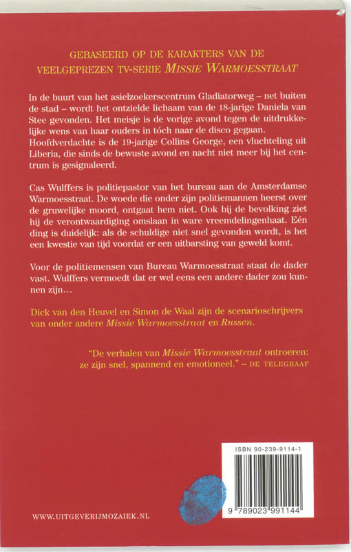 Achterkant van Wulffers en de zaak van ... de vermoorde onschuld