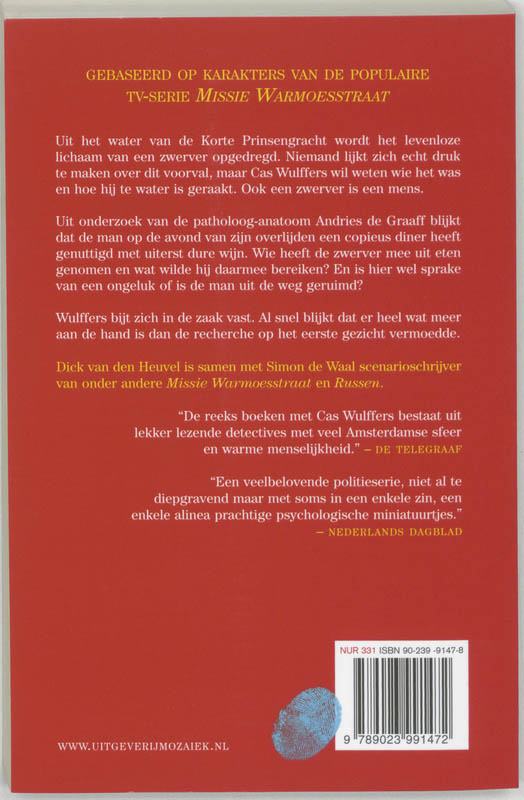 Achterkant van Wulffers en de zaak van ... het galgenmaal