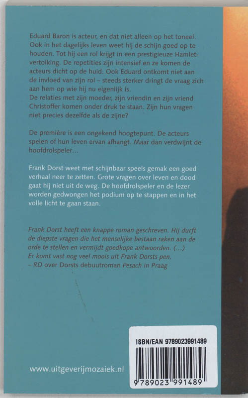 Achterkant van De laatste rol