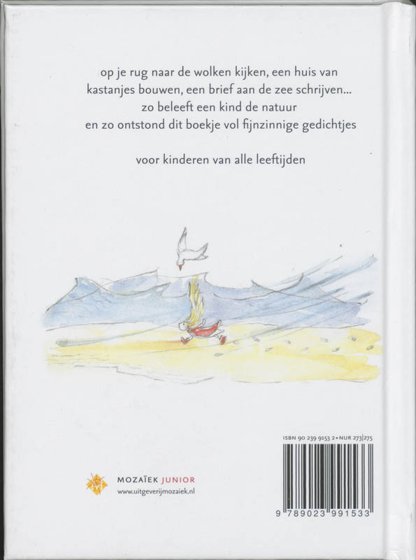 Achterkant van Ik geef de zee een kus