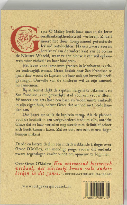 Achterkant van Achter de horizon