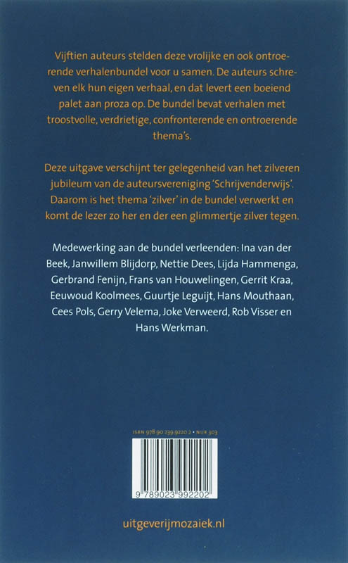 Achterkant van Glinsteringen
