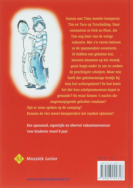 Achterkant van Tim en Taco op Terschelling
