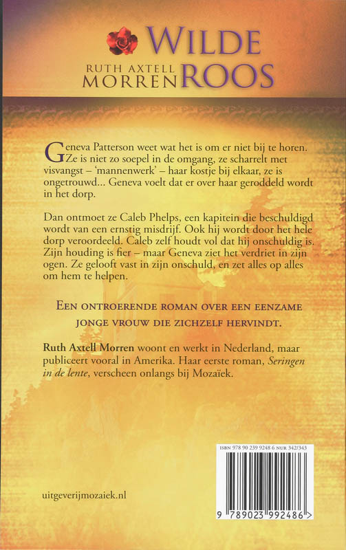 Achterkant van Wilde roos
