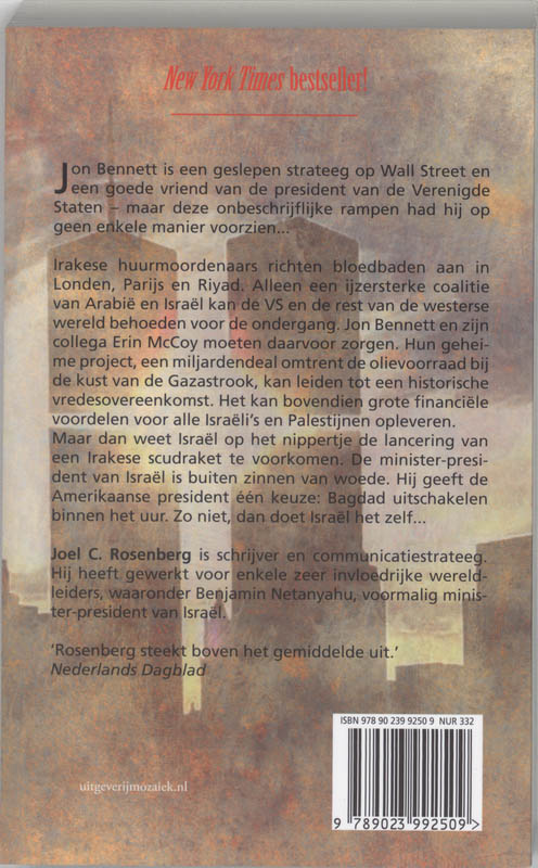 Achterkant van De laatste Jihad