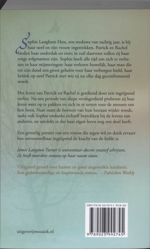 Achterkant van Wintervogel