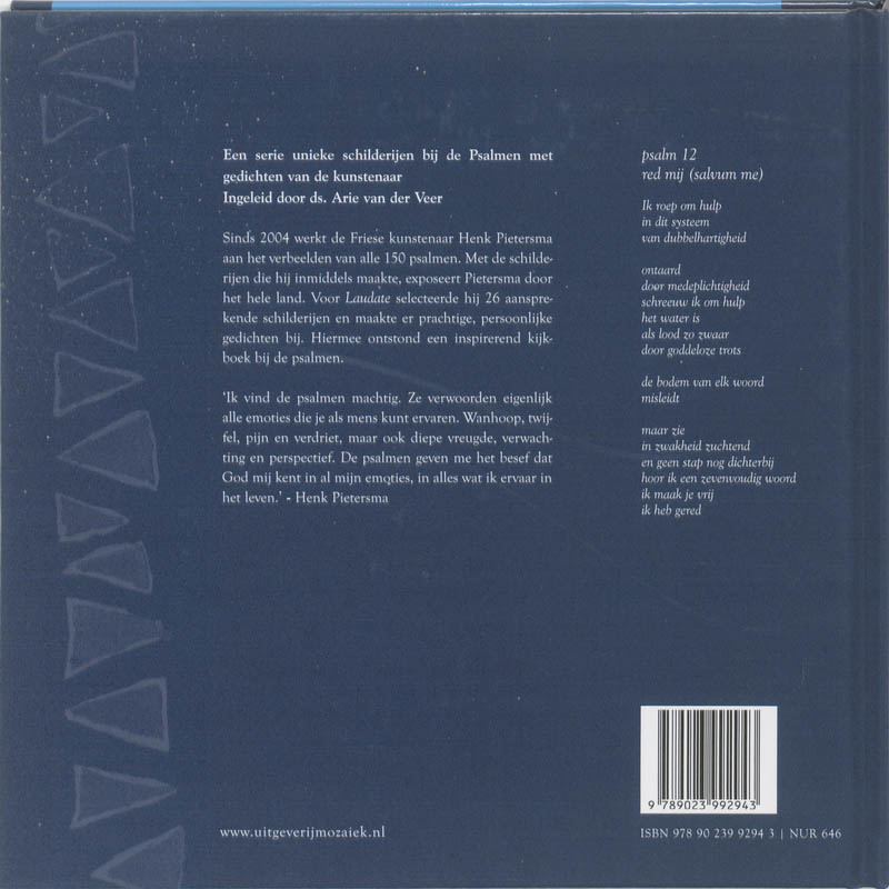 Achterkant van Laudate