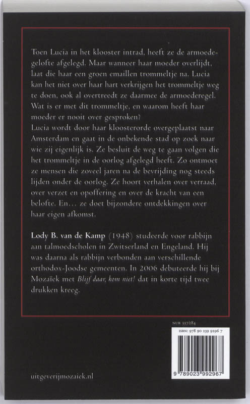 Achterkant van Oorlogstranen