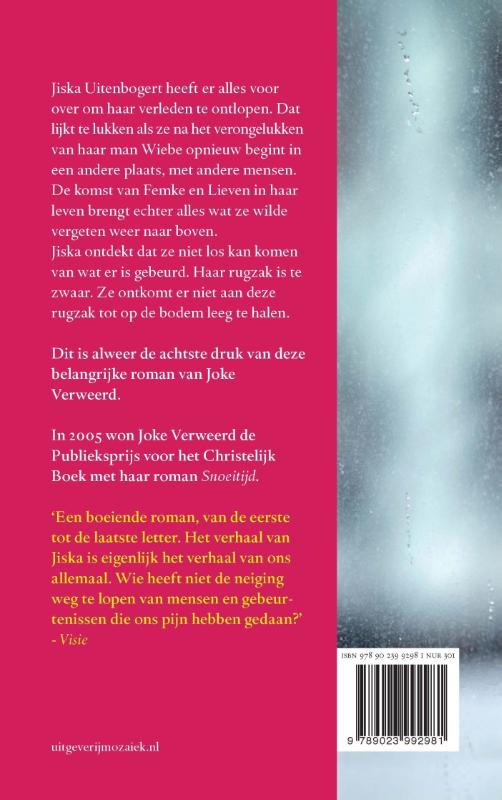 Achterkant van De rugzak