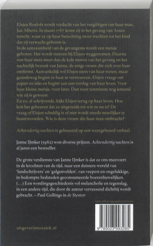 Achterkant van Achtendertig nachten