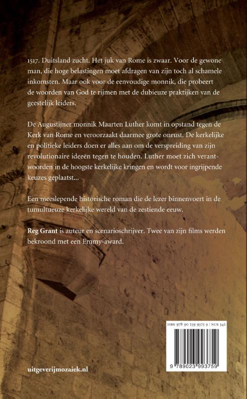Achterkant van Maarten Luther